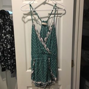 Patterned Romper
